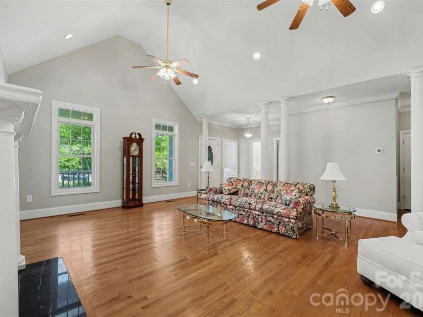 6301 Hawk Nest Drive, Concord, NC 28027.  MLS# CAR4374191, YatesRealty ID 16495. Living Room