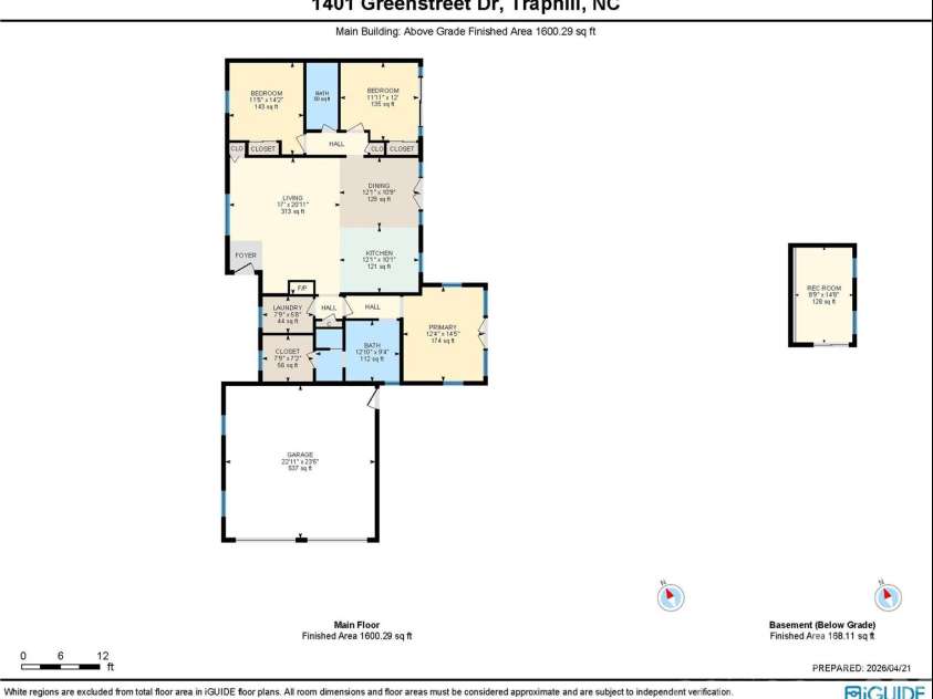1401 Greenstreet Drive, Traphill, NC 28685.  MLS# CAR4371003, YatesRealty ID 16505. 