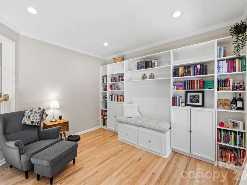 1229 Periwinkle Drive, Waxhaw, NC 28173.  MLS# CAR4373311, YatesRealty ID 16507. Custom built-in cabinets in den/study/office