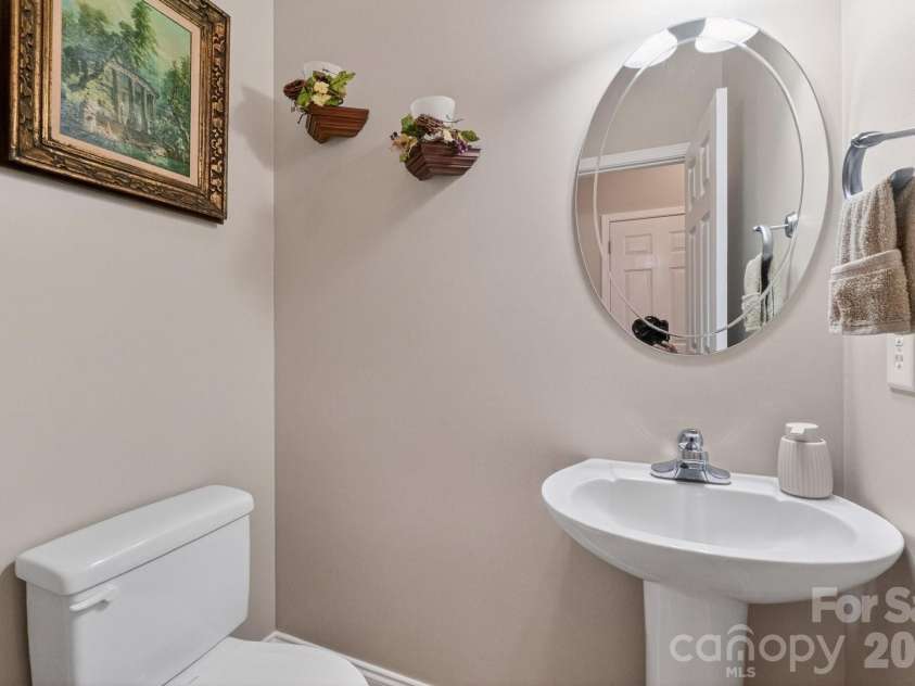 8145 Monbo Road, Catawba, NC 28609.  MLS# CAR4369669, YatesRealty ID 16509. Half bath by garage and kitchen
