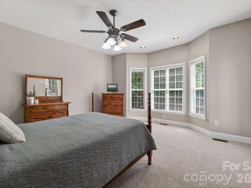 8145 Monbo Road, Catawba, NC 28609.  MLS# CAR4369669, YatesRealty ID 16509. Primary bedroom with bay window
