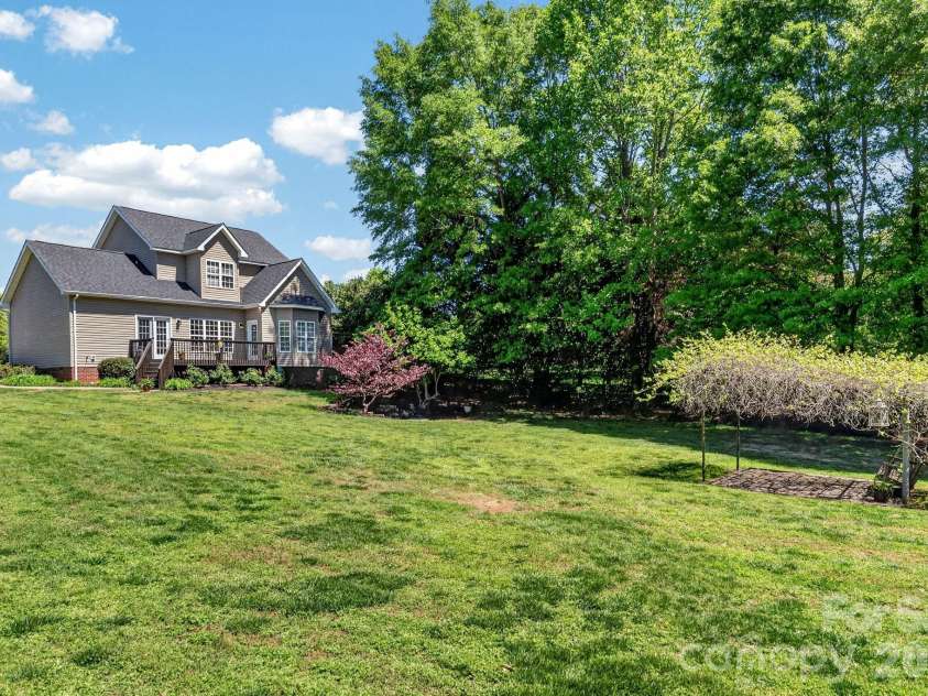 8145 Monbo Road, Catawba, NC 28609.  MLS# CAR4369669, YatesRealty ID 16509. Rear yard