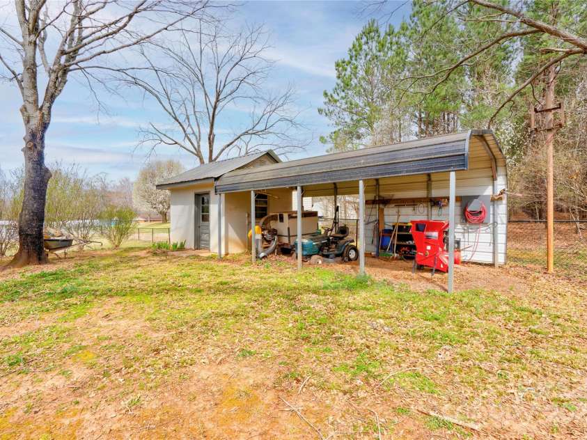 107 Destiny Lane, Shelby, NC 28150.  MLS# CAR4234069, YatesRealty ID 1651. Detached Carport / Grilling Area