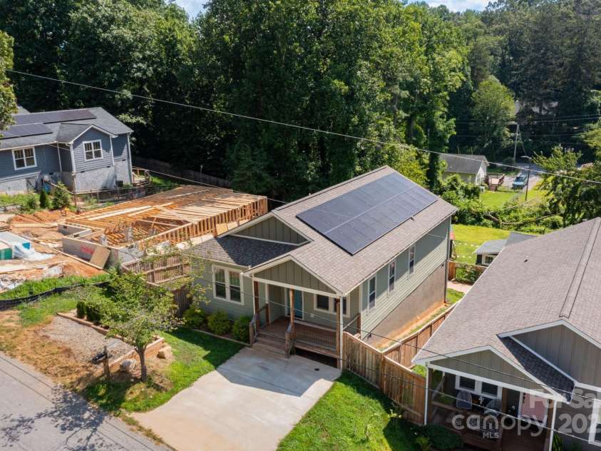 164 Marietta Street, Asheville, NC 28803.  MLS# CAR4284204, YatesRealty ID 16512. Solar Panels!