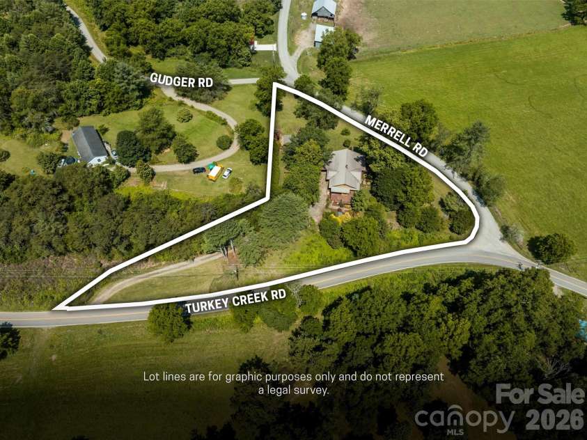 432 Turkey Creek Road, Leicester, NC 28748.  MLS# CAR4367485, YatesRealty ID 16523. 
