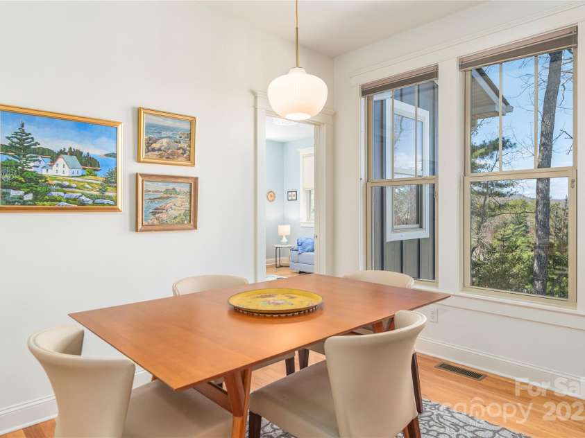 95 Greenwells Glory Drive, Biltmore Lake, NC 28715.  MLS# CAR4247434, YatesRealty ID 16530. Dining with a view!