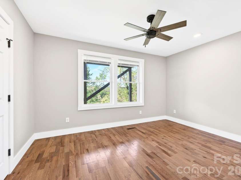 30 and 32 View Street, Asheville, NC 28804.  MLS# CAR4379650, YatesRealty ID 16534. Second Lower Bedroom