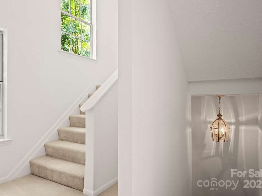 6523 Clavell Lane, Charlotte, NC 28210.  MLS# CAR4315842, YatesRealty ID 16540. Stairs