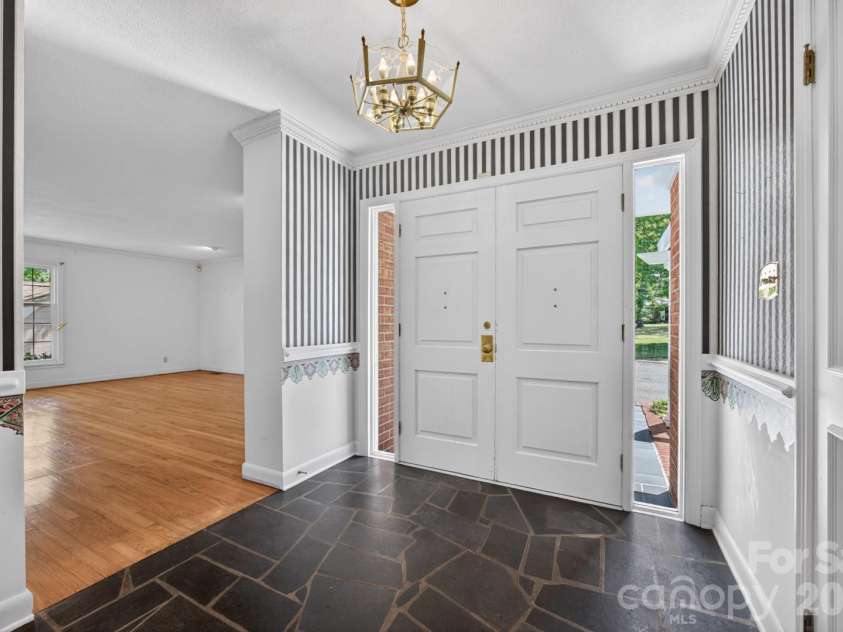 236 Richmond Road, Salisbury, NC 28144.  MLS# CAR4373599, YatesRealty ID 16551. Entry Foyer - slate tile