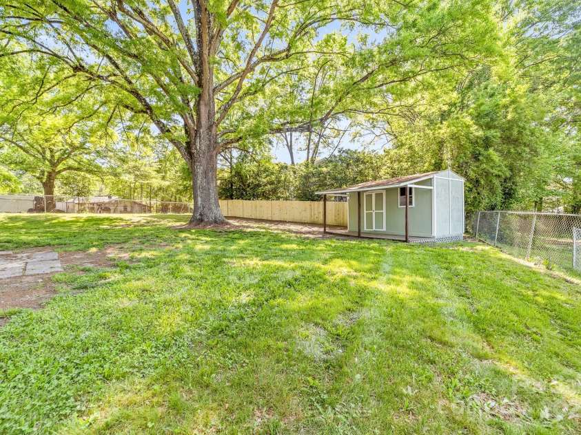 1905 Wood Street, Gastonia, NC 28052.  MLS# CAR4240049, YatesRealty ID 16553. Back yard workshop