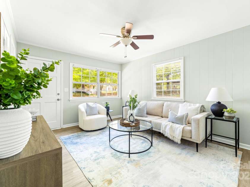 1905 Wood Street, Gastonia, NC 28052.  MLS# CAR4240049, YatesRealty ID 16553. Living Room