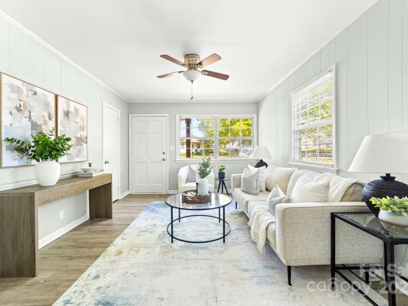 1905 Wood Street, Gastonia, NC 28052.  MLS# CAR4240049, YatesRealty ID 16553. Living Room