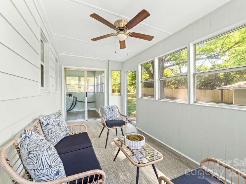 1905 Wood Street, Gastonia, NC 28052.  MLS# CAR4240049, YatesRealty ID 16553. Year round use of the back porch