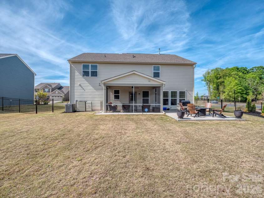 13110 Petrel Place, Charlotte, NC 28278.  MLS# CAR4369224, YatesRealty ID 16555. Rear Elevation