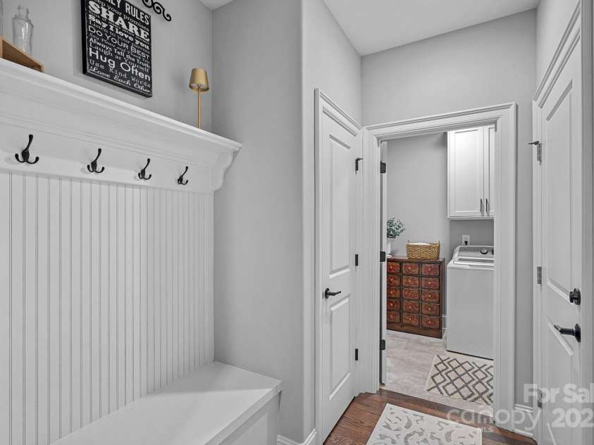 224 Hidden Meadows Drive, Mooresville, NC 28117.  MLS# CAR4263659, YatesRealty ID 16557. Drop Zone and Laundry right off the primary suite