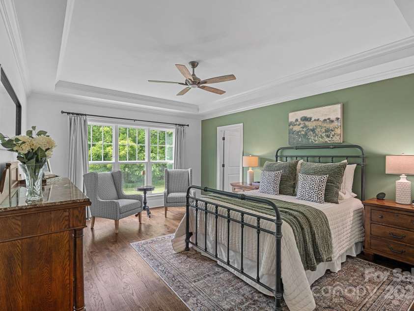 224 Hidden Meadows Drive, Mooresville, NC 28117.  MLS# CAR4263659, YatesRealty ID 16557. Wood floors throughout most of the main floor-tile in primary bath and laundry