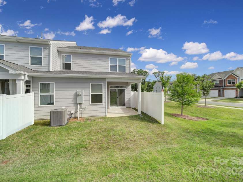 4003 Rothwood Lane, Harrisburg, NC 28075.  MLS# CAR4264020, YatesRealty ID 16559. Back Area