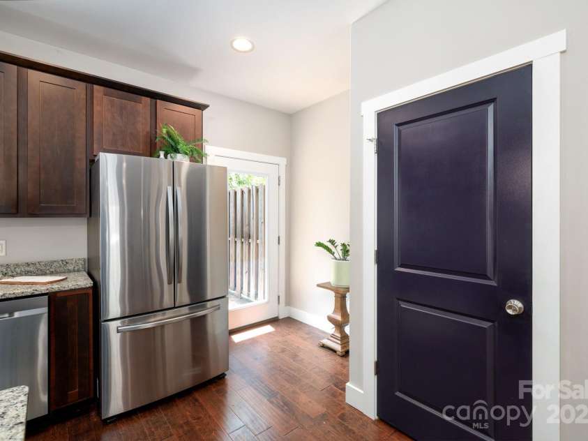 15 Gratitude Drive, Asheville, NC 28806.  MLS# CAR4254992, YatesRealty ID 16563. Access to private rear deck, storage closet on the right