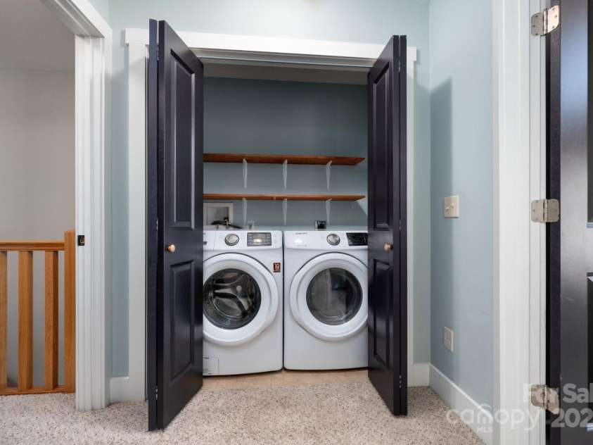 15 Gratitude Drive, Asheville, NC 28806.  MLS# CAR4254992, YatesRealty ID 16563. Laundry upstairs, appliances included