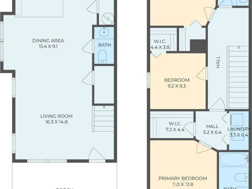 15 Gratitude Drive, Asheville, NC 28806.  MLS# CAR4254992, YatesRealty ID 16563. Slab foundation, pull down stairs to attic storage with some decking for great storage