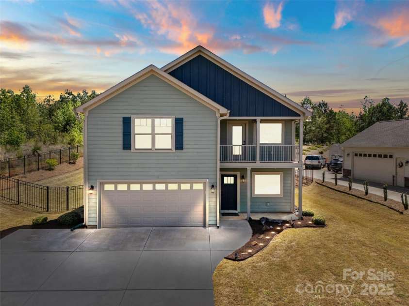 10270 Lakeshore Drive, Lancaster, SC 29720.  MLS# CAR4240067, YatesRealty ID 16567. Front Exterior with Lake View