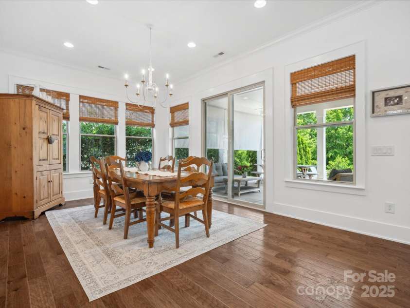 435 Galbreath Court, Fort Mill, SC 29708.  MLS# CAR4261565, YatesRealty ID 16571. Breakfast area opens to oversized covered porch