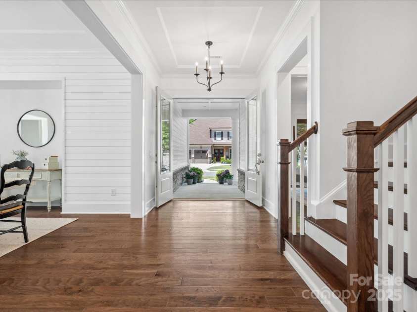 435 Galbreath Court, Fort Mill, SC 29708.  MLS# CAR4261565, YatesRealty ID 16571. Foyer looking out to neighborhood