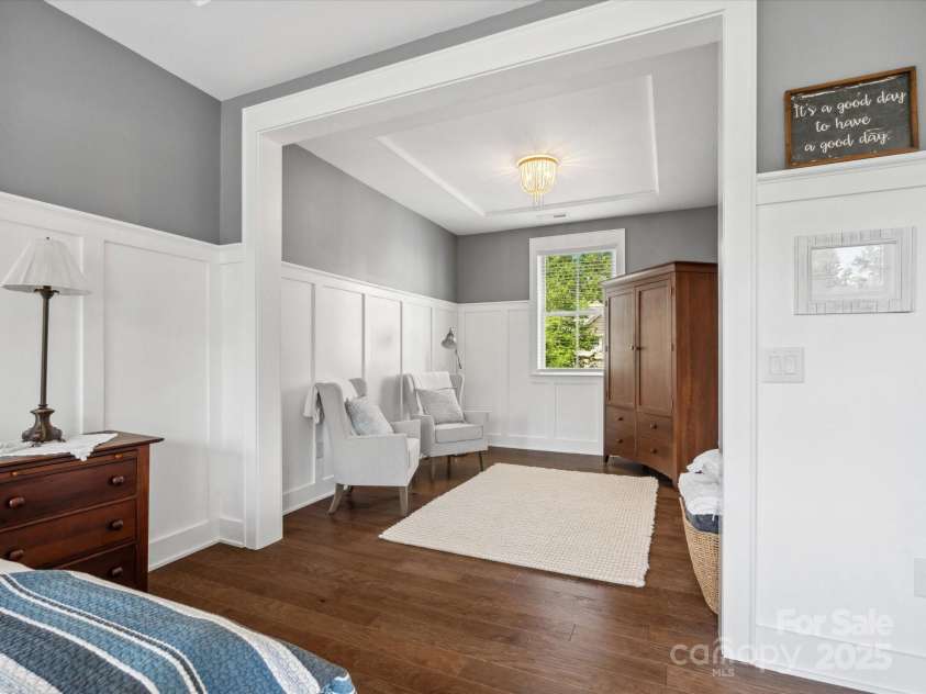 435 Galbreath Court, Fort Mill, SC 29708.  MLS# CAR4261565, YatesRealty ID 16571. Primary bedroom with sitting area