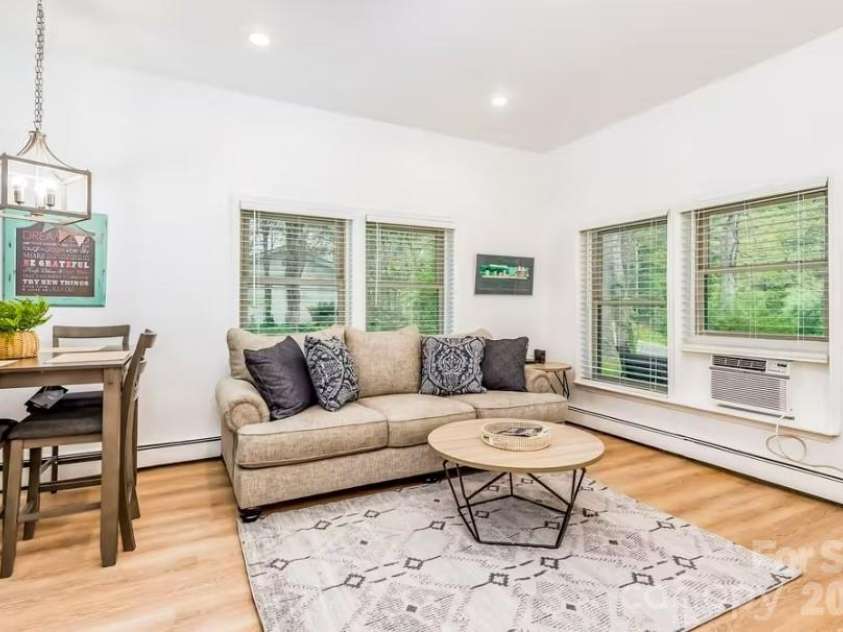 115 Old Mill Road, Flat Rock, NC 28731.  MLS# CAR4375477, YatesRealty ID 16575. 403 living room