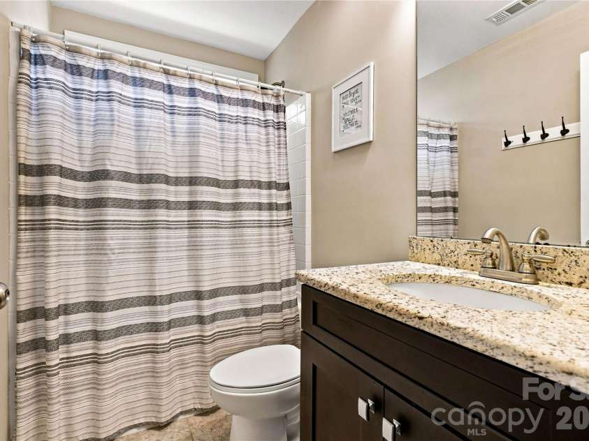 109 Athens Court, Mooresville, NC 28115.  MLS# CAR4413140, YatesRealty ID 16577. Upper level full bath #2 services bedrooms 2&3
