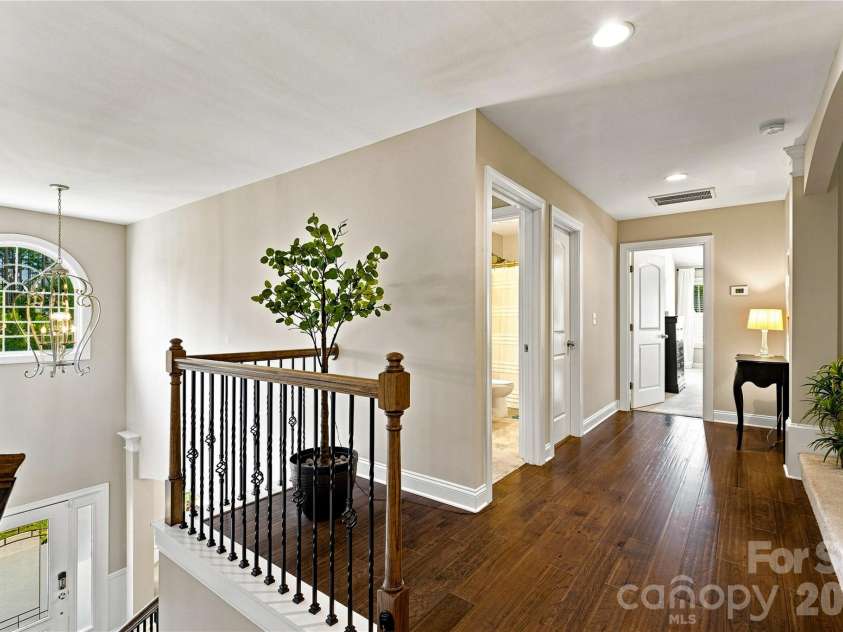 109 Athens Court, Mooresville, NC 28115.  MLS# CAR4413140, YatesRealty ID 16577. Upper level wide hallway