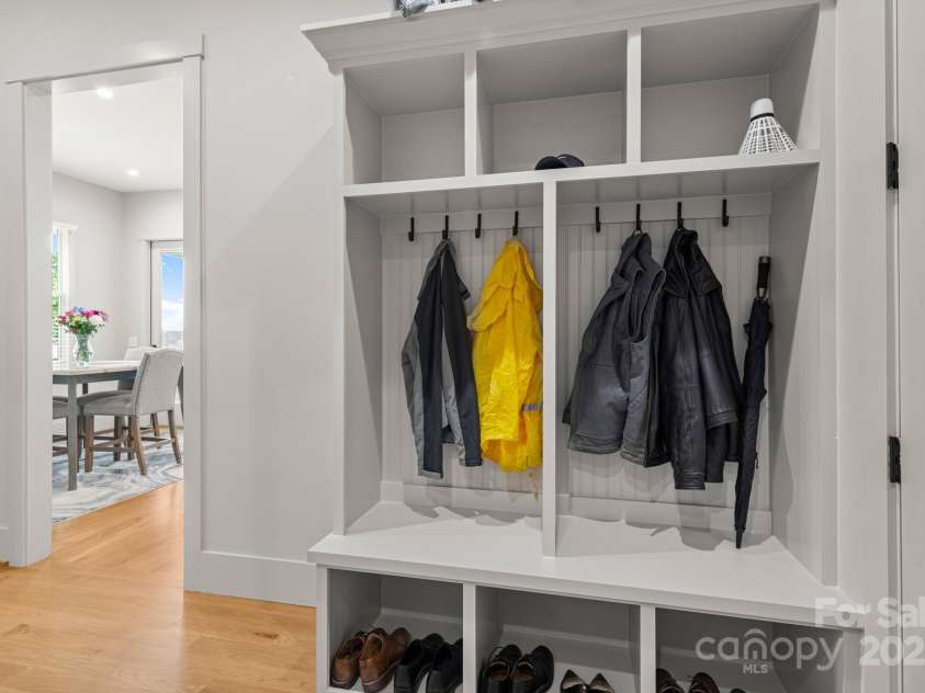 301 Rockbridge Road, Mills River, NC 28759.  MLS# CAR4265913, YatesRealty ID 16585. Mud room