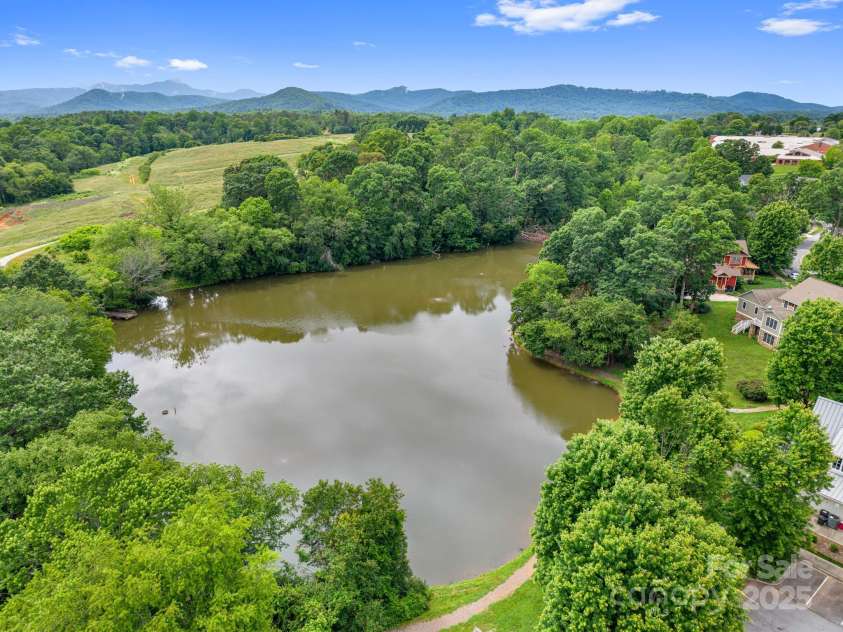 301 Rockbridge Road, Mills River, NC 28759.  MLS# CAR4265913, YatesRealty ID 16585. Pond