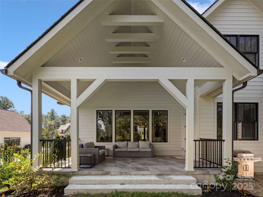 301 Rockbridge Road, Mills River, NC 28759.  MLS# CAR4296357, YatesRealty ID 16585. Enjoy quiet mornings with coffee on your back porch.