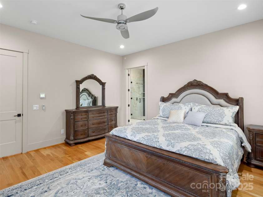 301 Rockbridge Road, Mills River, NC 28759.  MLS# CAR4296357, YatesRealty ID 16585. Generously sized owners suite with en suite and walk in closet