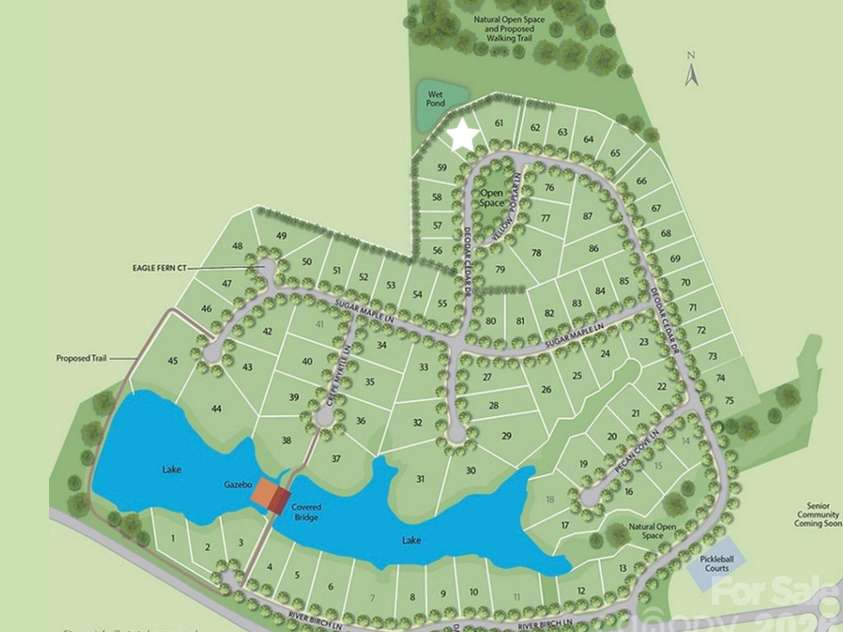 706 Deodar Cedar Drive, Weddington, NC 28104.  MLS# CAR4375314, YatesRealty ID 16594. 