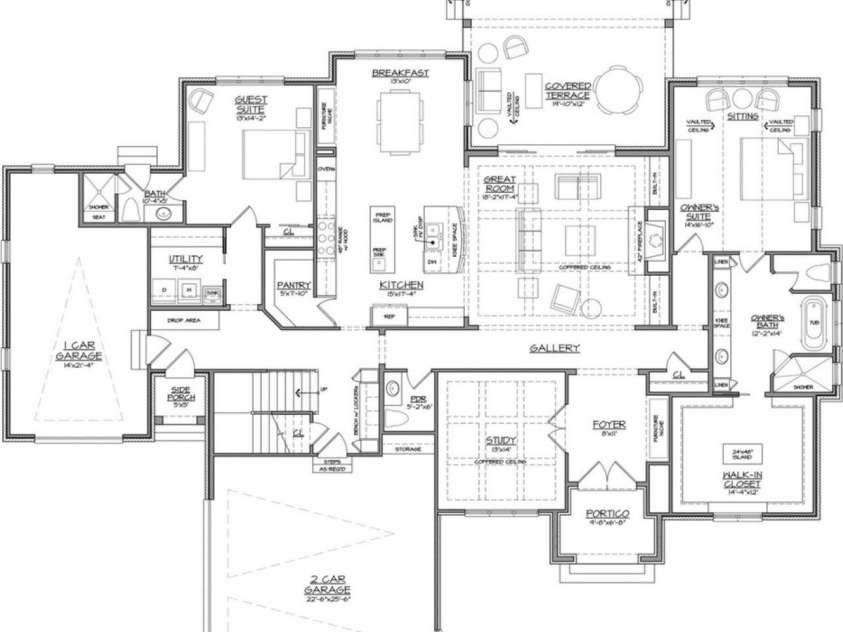 706 Deodar Cedar Drive, Weddington, NC 28104.  MLS# CAR4375314, YatesRealty ID 16594. First Level