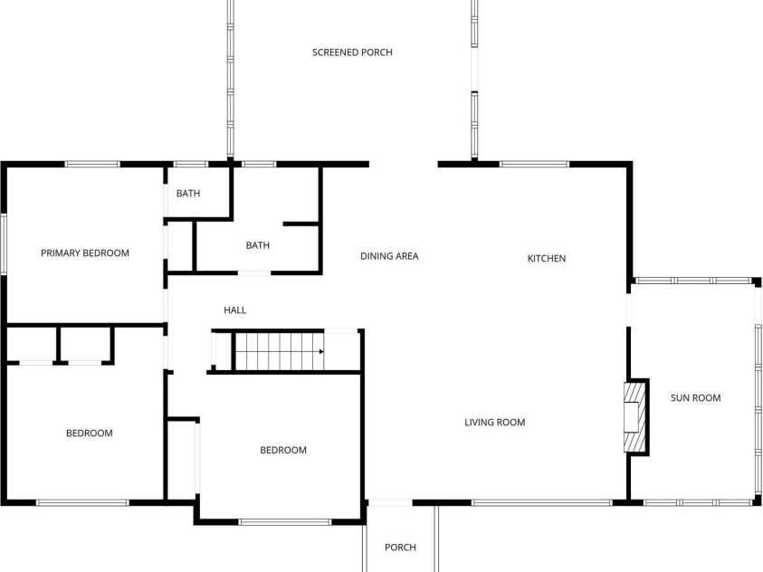 1818 Hickory Boulevard, Lenoir, NC 28645.  MLS# CAR4375626, YatesRealty ID 16601. 