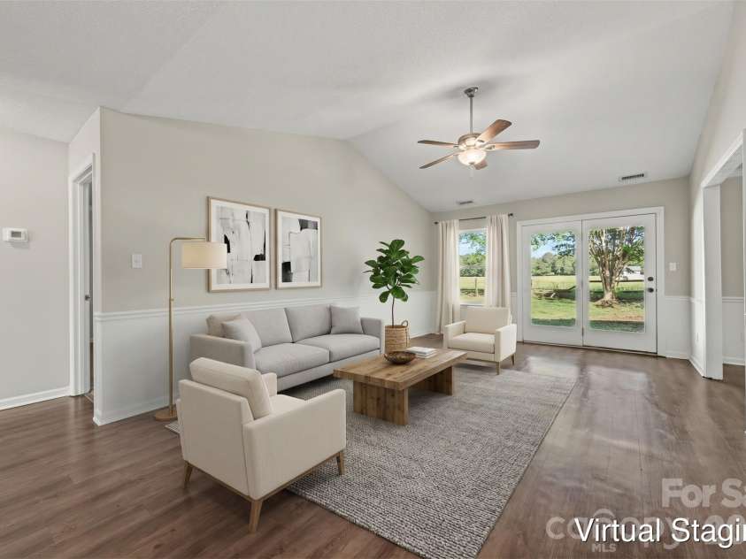 3209 Green Meadow Way, Monroe, NC 28110.  MLS# CAR4375823, YatesRealty ID 16602. Virtually staged