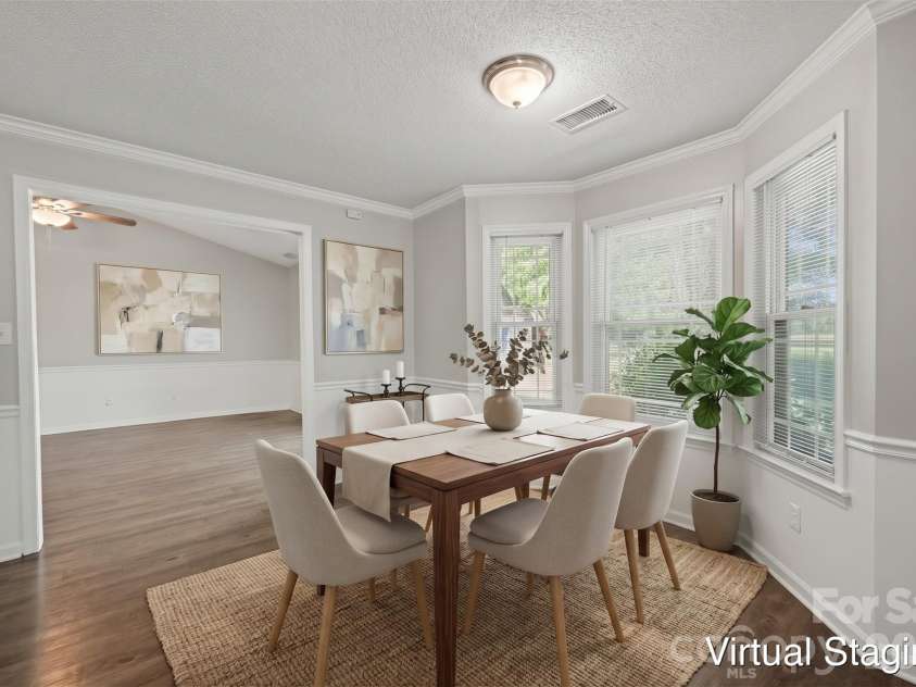3209 Green Meadow Way, Monroe, NC 28110.  MLS# CAR4375823, YatesRealty ID 16602. Virtually staged