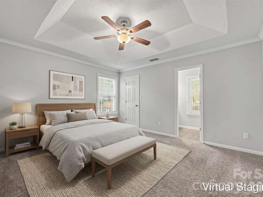 3209 Green Meadow Way, Monroe, NC 28110.  MLS# CAR4375823, YatesRealty ID 16602. Virtually staged
