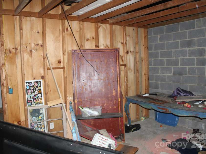 5164 Ralph Winchester Road, Lenoir, NC 28645.  MLS# CAR4245425, YatesRealty ID 16607. Basement