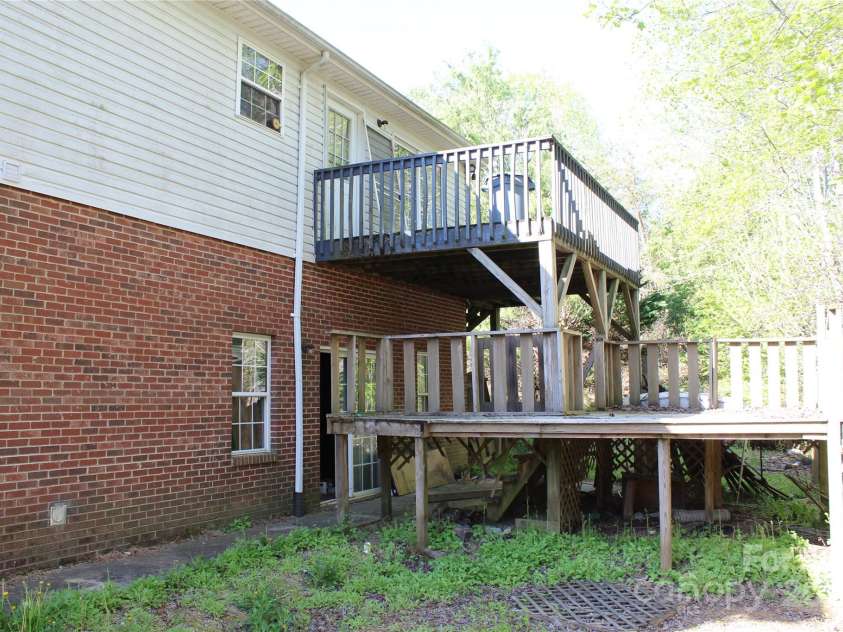 5164 Ralph Winchester Road, Lenoir, NC 28645.  MLS# CAR4245425, YatesRealty ID 16607. Rear of house