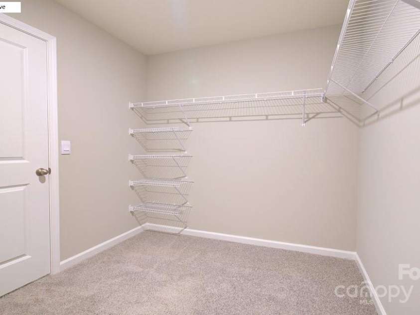 3542 Cramer Creek Drive, Gastonia, NC 28056.  MLS# CAR4265934, YatesRealty ID 16614. Owner's suite closet