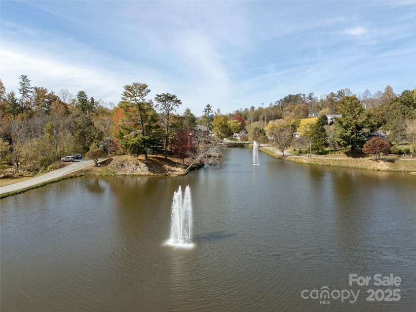 102 Waters Edge Drive, Weaverville, NC 28787.  MLS# CAR4318107, YatesRealty ID 16619. View of the Park