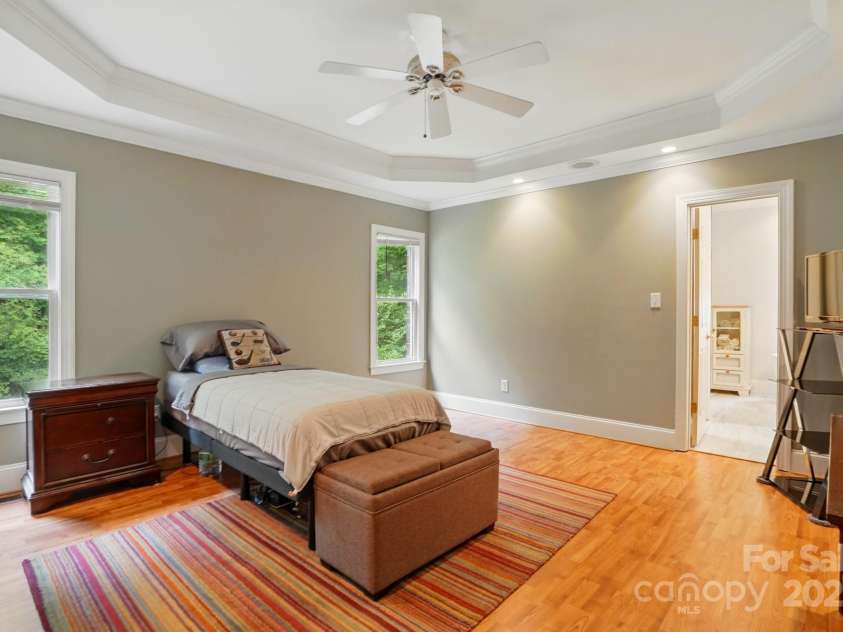 7725 Whitmire Lane, Mint Hill, NC 28227.  MLS# CAR4265038, YatesRealty ID 16623. Primary bedroom
