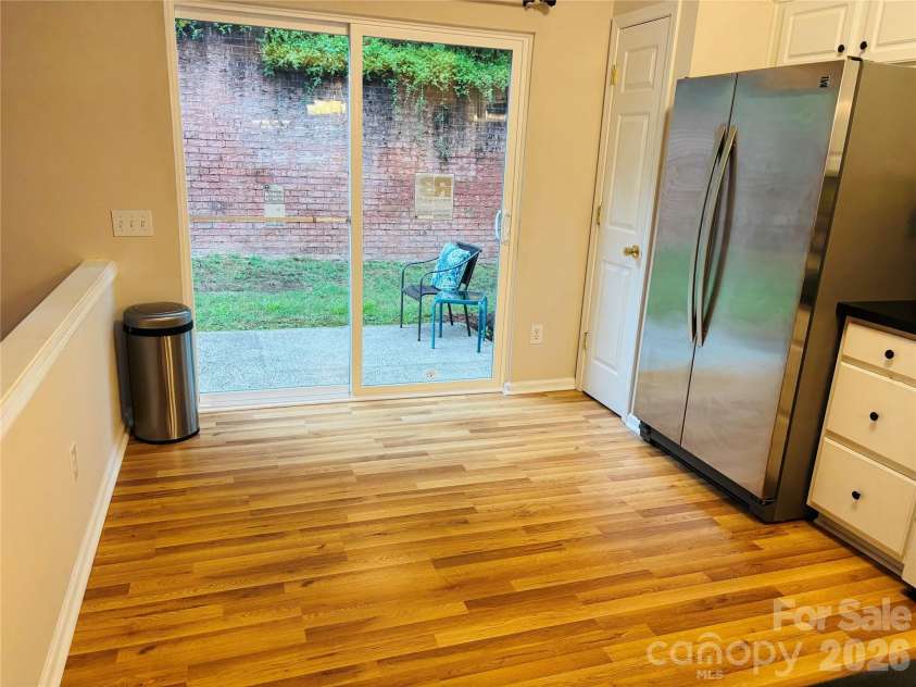 6930 Beverly Springs Drive, Charlotte, NC 28270.  MLS# CAR4363174, YatesRealty ID 16629. New sliding glass door and kitchen flooring as of June 1st, 2026.