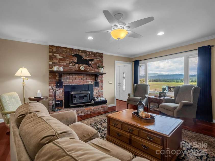 24 Middlemount Road, Pisgah Forest, NC 28768.  MLS# CAR4245556, YatesRealty ID 16634. 