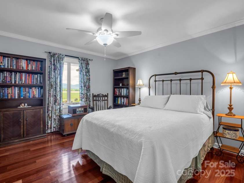 24 Middlemount Road, Pisgah Forest, NC 28768.  MLS# CAR4245556, YatesRealty ID 16634. Bedroom 3