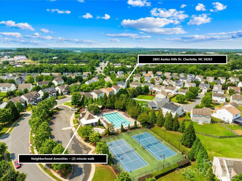 2802 Azalea Hills Drive, Charlotte, NC 28262.  MLS# CAR4257727, YatesRealty ID 16635. 